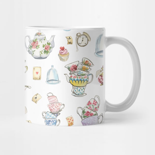 Teapots and Teacups by This and That Designs